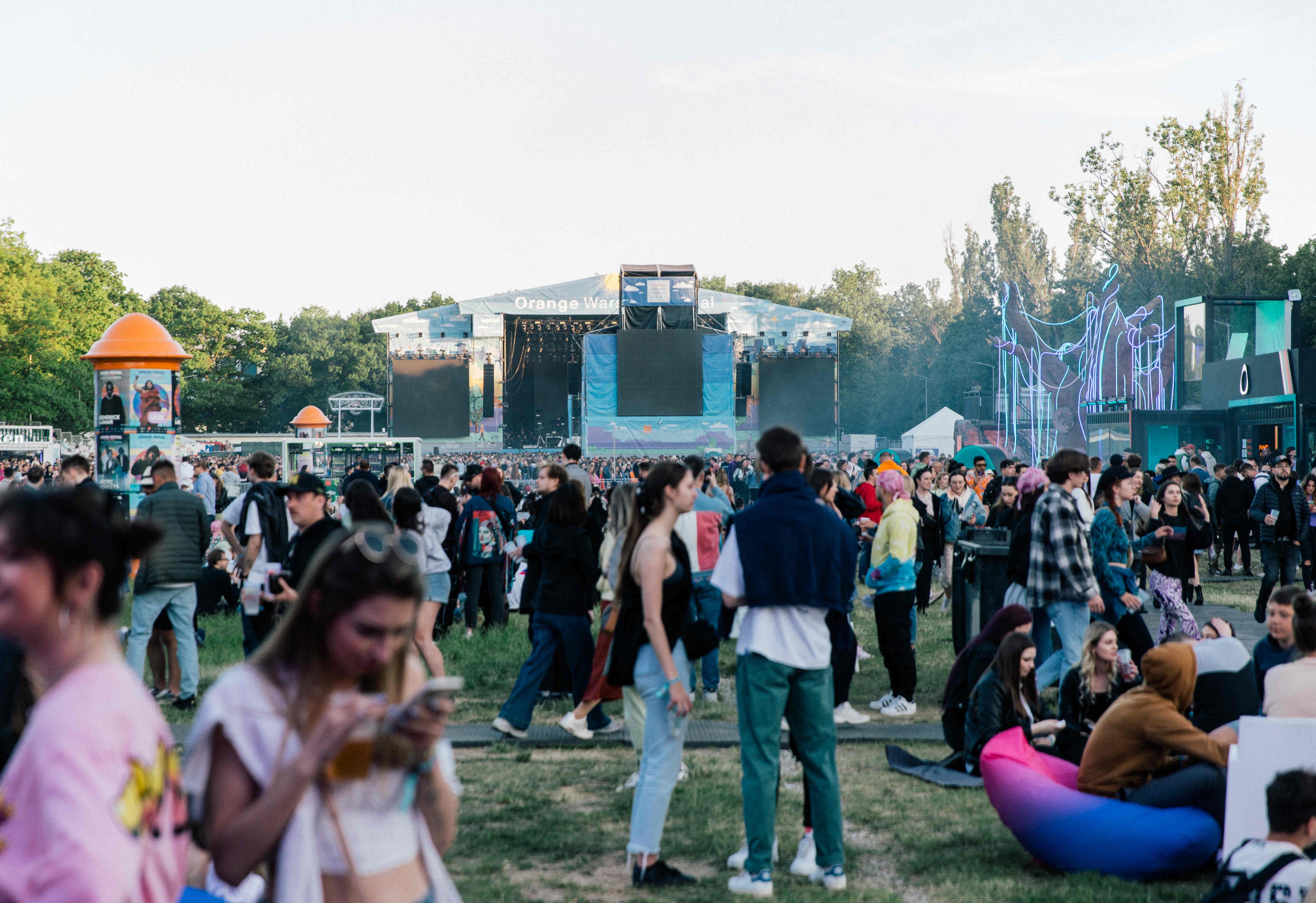 Orange Stare podczas zeszłorocznej edycji festiwalu