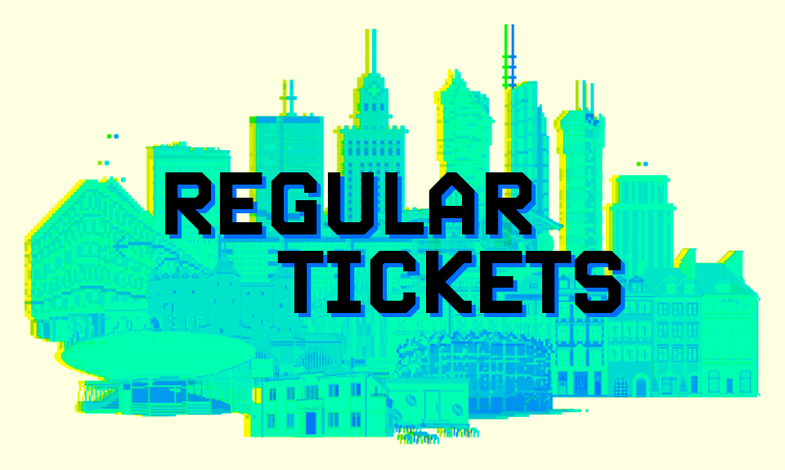 grafika przedstawiająca aktualną pulę biletów Regular Tickets